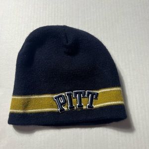 University of Pittsburgh PITT Legacy Embroidered Logo Knit Cuff Beanie Cap